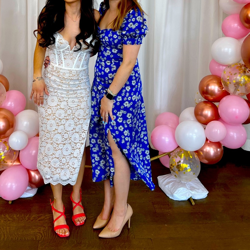 Anthropologie Prospect (The Label) Daisy Blue dress